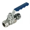 Pegler Ball Valve Blue 15mm