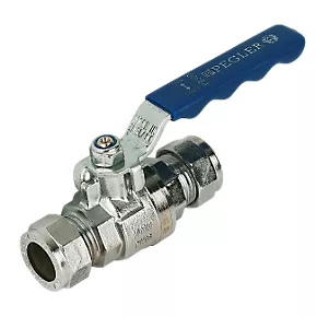 Pegler Ball Valve Blue 22mm 1 Pegler Ball Valve Blue 22mm