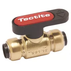 Tectite Sprint Lever Ball Valve Brass 15mm