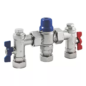 Reliance Valves HEAT112050 Easifit 4-in-1 TMV 15mm 1 Reliance Valves HEAT112050 Easifit 4-in-1 TMV 15mm
