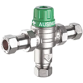 Reliance Valves HEAT110750 Ausimix 2-in-1 Thermostatic Mixing Valve 15mm 1 Reliance Valves HEAT110750 Ausimix 2-in-1 Thermostatic Mixing Valve 15mm