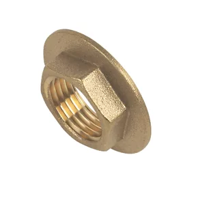 Flomasta BSP Female Flanged Backnuts ½" x 2 Pack 1 Flomasta BSP Female Flanged Backnuts ½" x 2 Pack