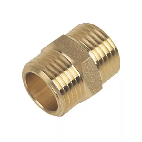 Flomasta Hexagon Nipple ½" x 1 Flomasta Hexagon Nipple ½" x