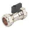 Isolating Valve With Handle 22mm