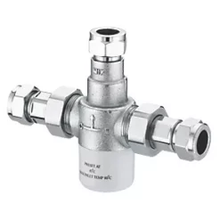 Bristan MT503CP TMV3 Thermostatic Under-Sink Blending Valve 15mm