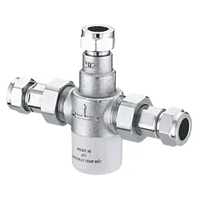 Bristan MT503CP TMV3 Thermostatic Under-Sink Blending Valve 15mm 1 Bristan MT503CP TMV3 Thermostatic Under-Sink Blending Valve 15mm