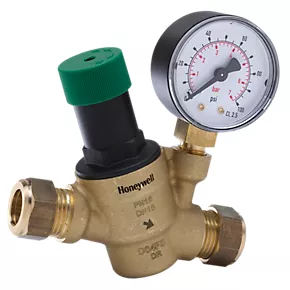Honeywell Home Pressure Reducing Valve 1.5-6 15mm x 15mm 1 Honeywell Home Pressure Reducing Valve 1.5-6 15mm x 15mm