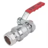Pegler PB300 Lever Ball Valve Red 28mm